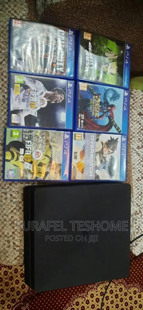 Playstation Ps 4 Ps Slim ፕሌስቴሽኖች