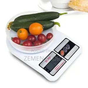Electronic Digital Kitchen Scale 0.1ግራም እስከ 10ኪሎ መመዘን የሚያስችል