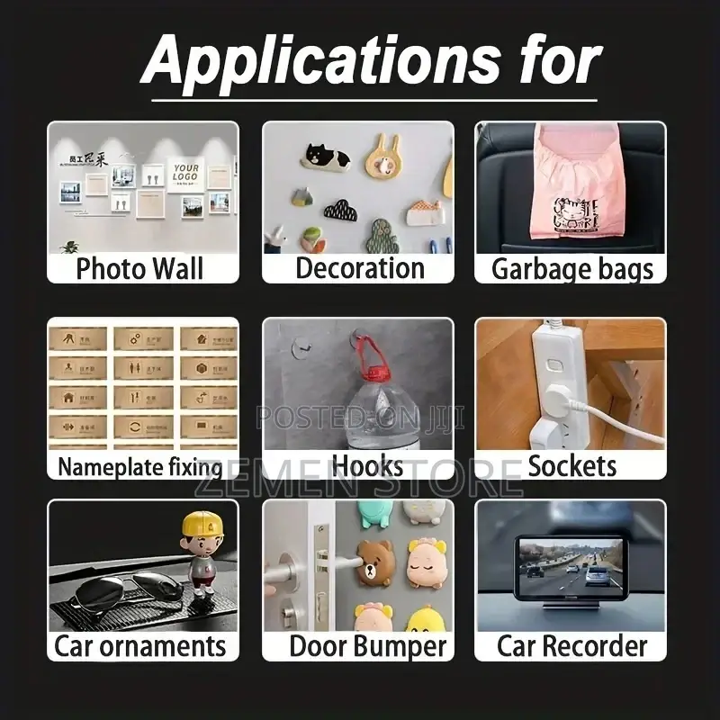 Double Sided Tape Plaster Reusable, Removable, Washable