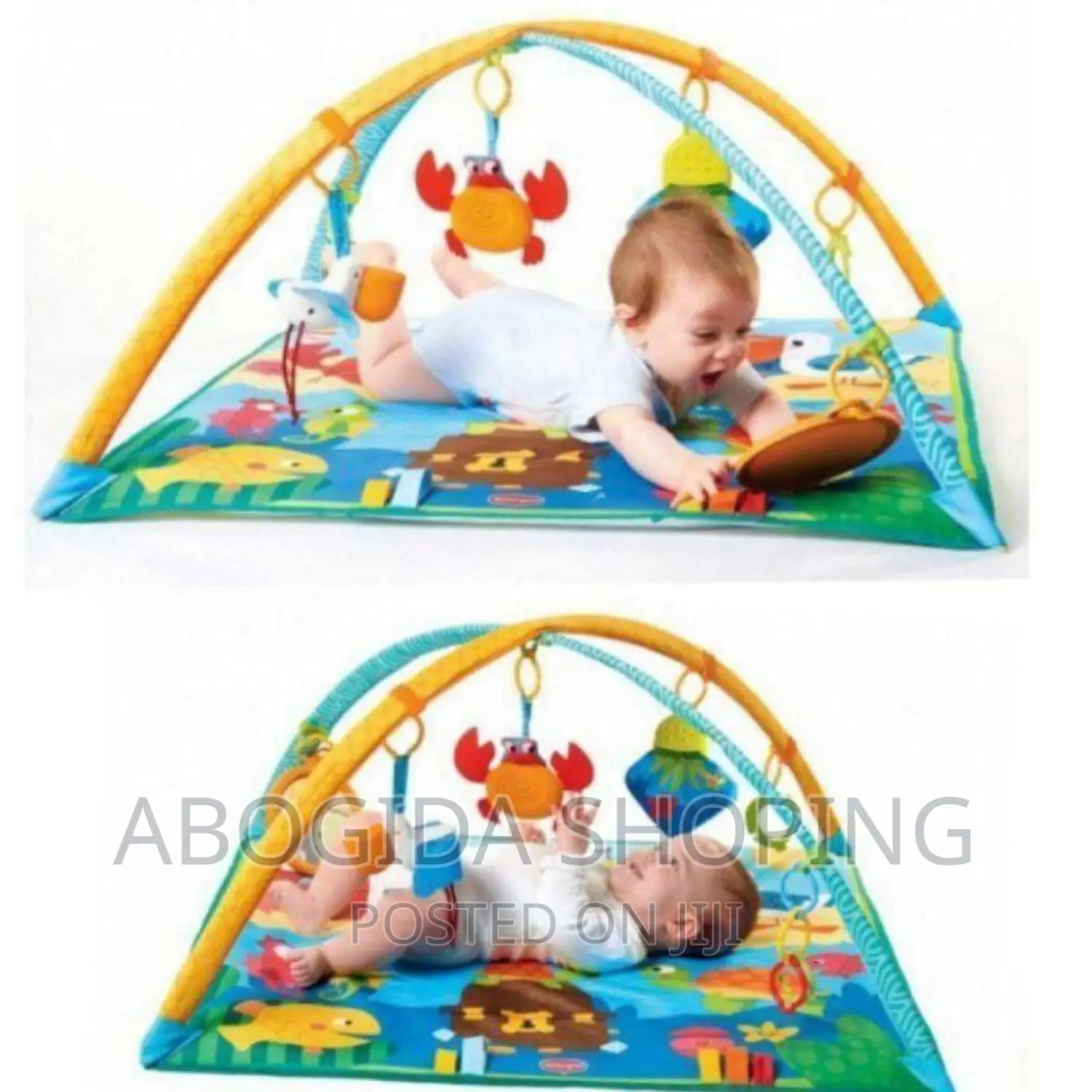 Baby Play Mat የራሱ ማጫወቻ ያለዉ