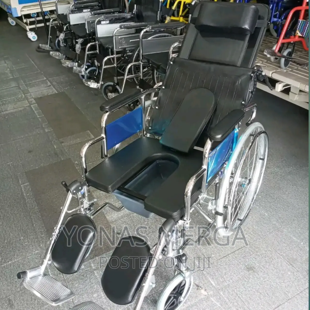 Wheelchair Removable Toilet,Foldable Disabled/Elderly
