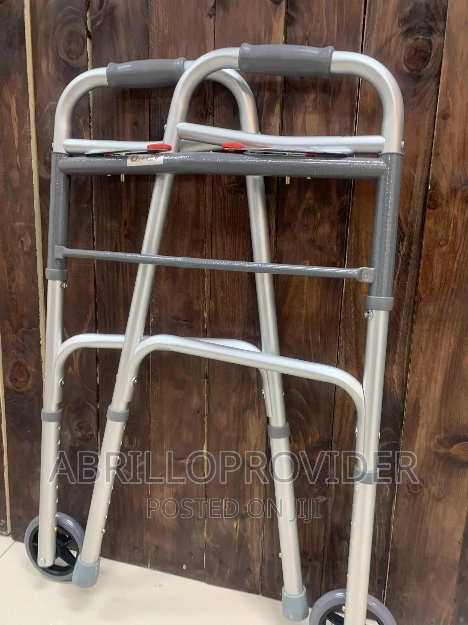 Imported Light Weight Aluminum Height Adjustable Walker