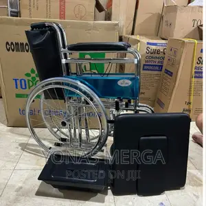 EASE OF TRANSPORTATION -the Wheelchair Folds on a Cross