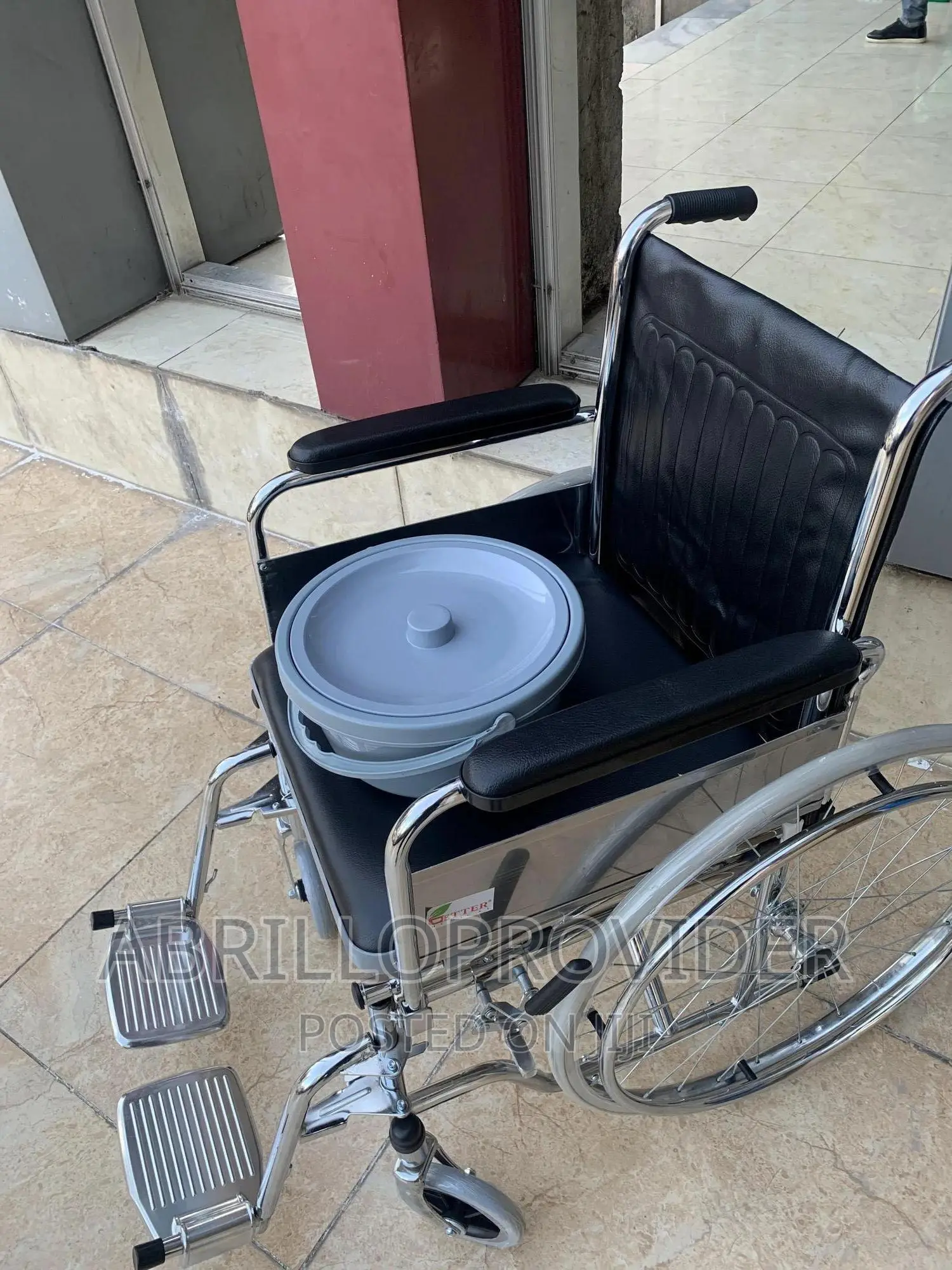 ለታካሚዎች Wheelchair+Toilet|Wheelchair+Commode|Whelchair