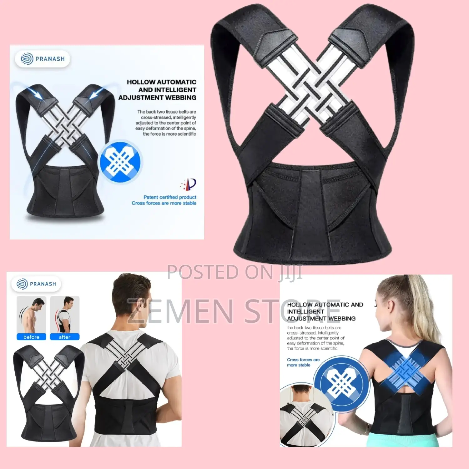 High Quality Adjustable Posture Corrector for Men Women