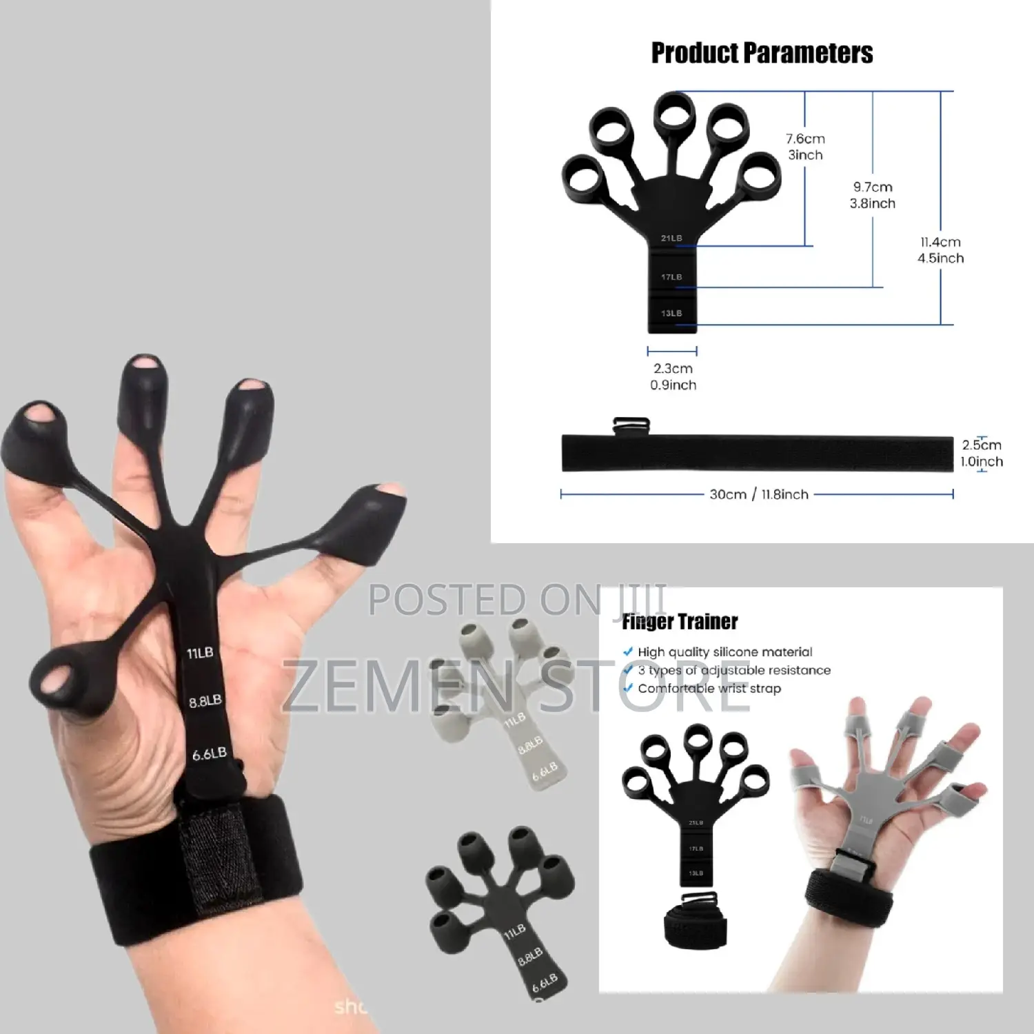 Adjustable Finger Exerciser