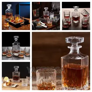 7 PCS of Whiskey Decanter Set