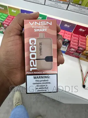 Photo - 12,000 Puff VNSN Vape With Digital Display
