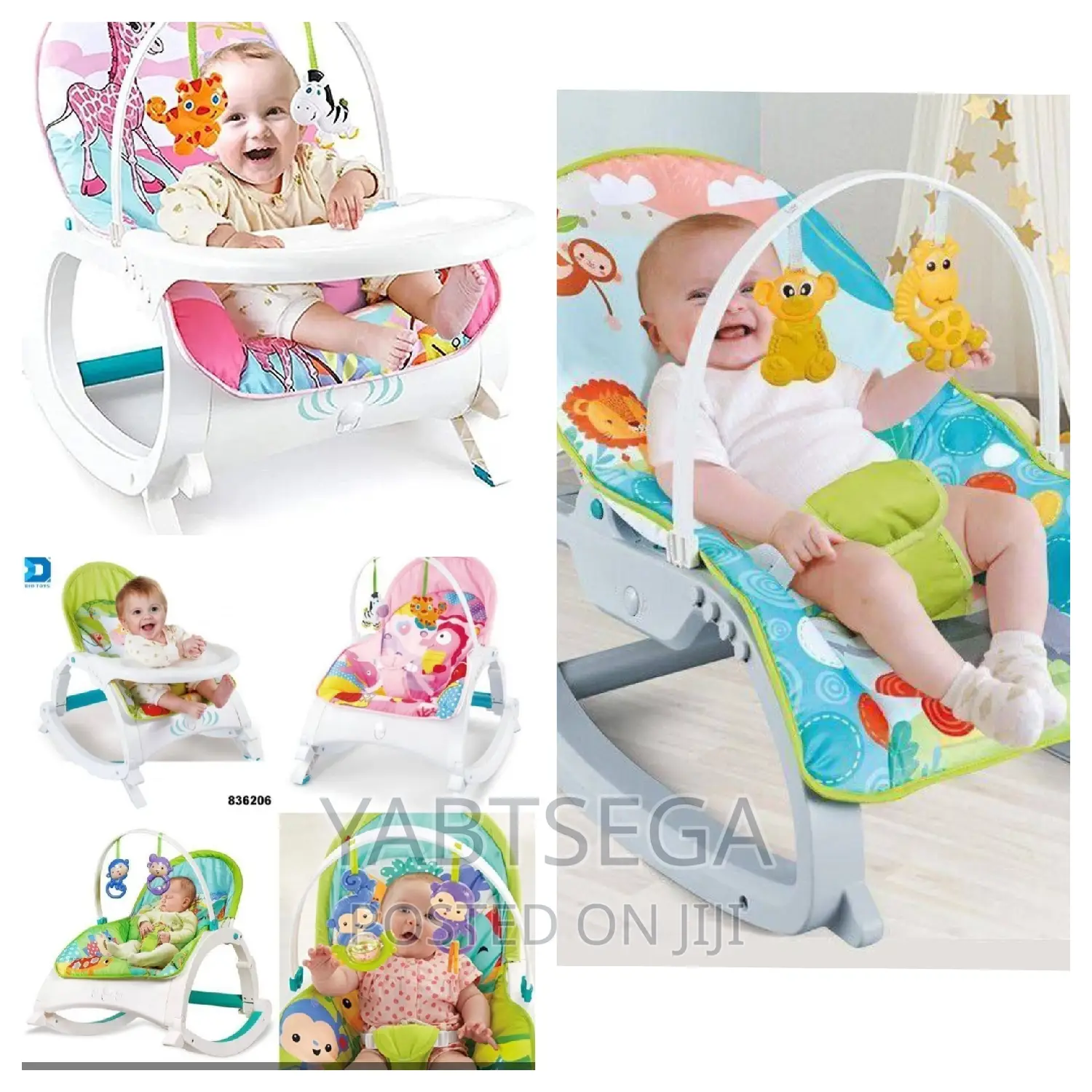 3 in 1 Newborn to Toddler Rocker
