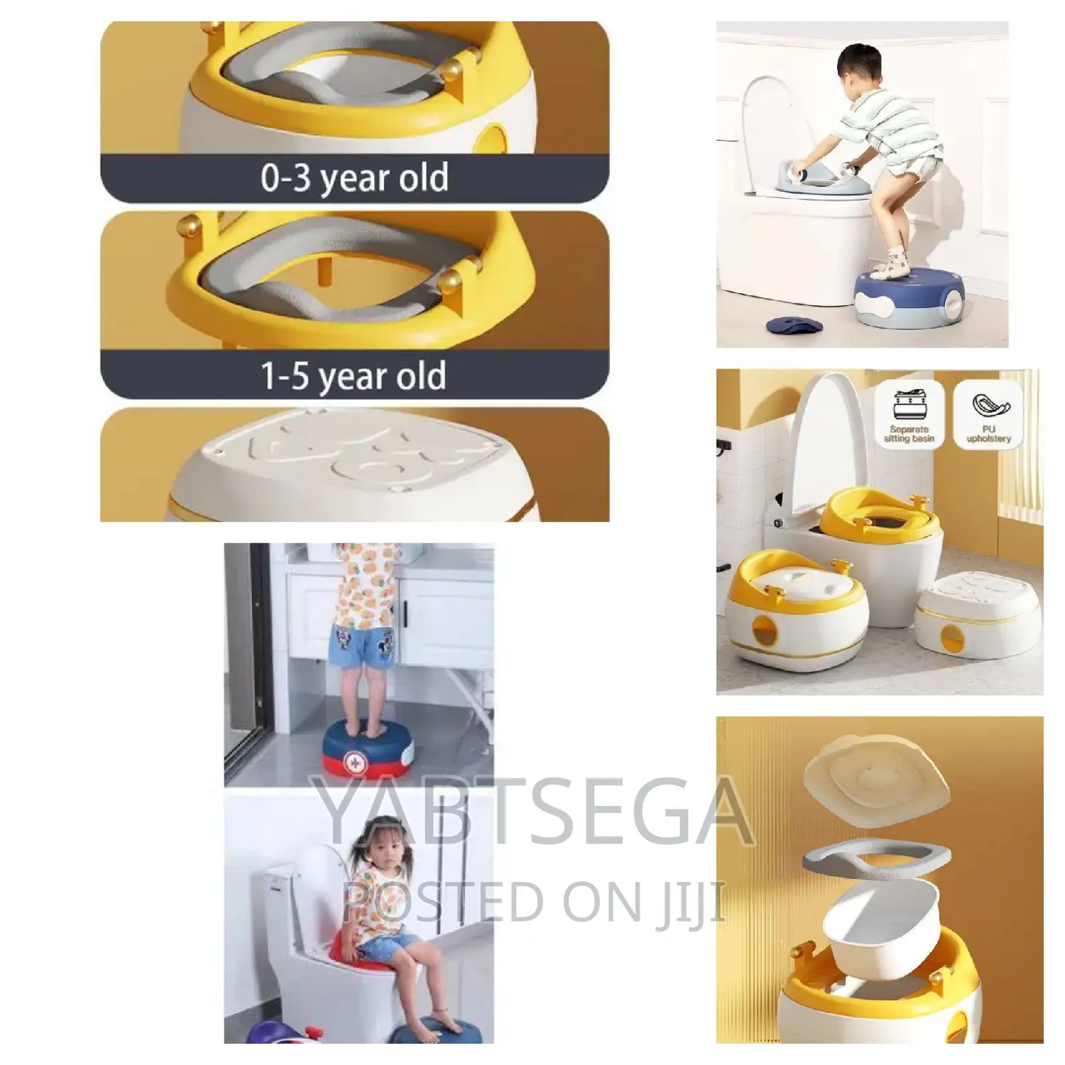 ዘመናዊ ፓፓ(Multifunctional Baby Stool Potty Chair Seat Kids