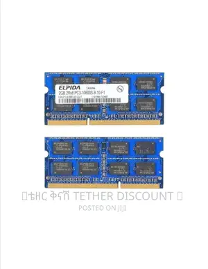Photo - Elpida 2GB Memory PC3-10600 DDR3 With (Discount/ቅናሽ)