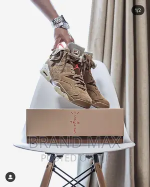 Photo - Travis Scott Jordan 6 Retro" Og British Khaki"Master