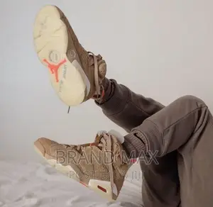 Travis Scott Jordan 6 Retro" Og British Khaki"Master