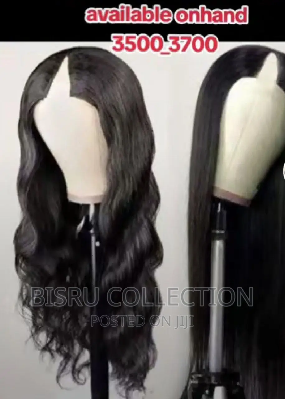 U Shape Human Like Wig