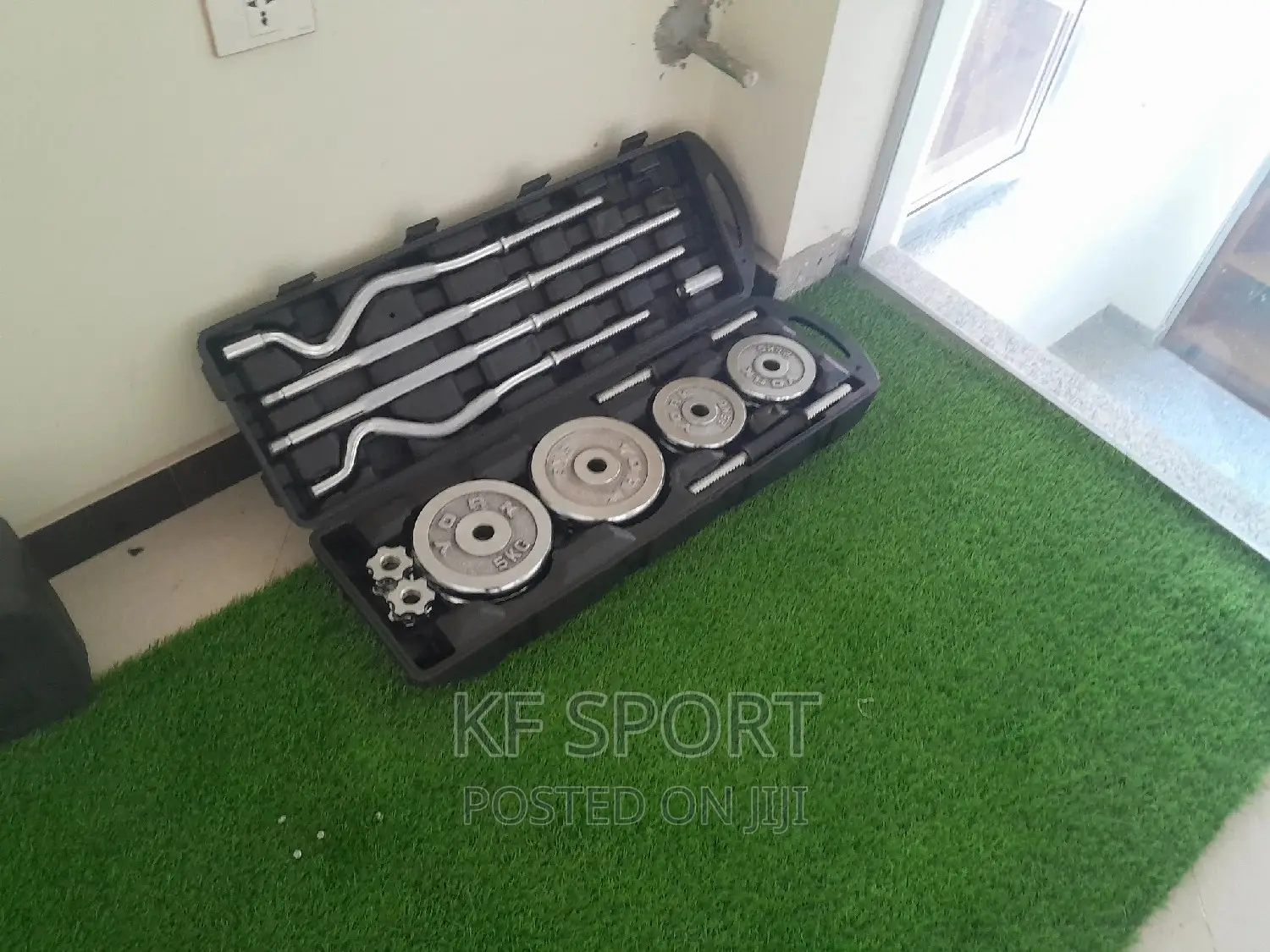 Adjustable Dumbbell and Barbell Set (55kg)