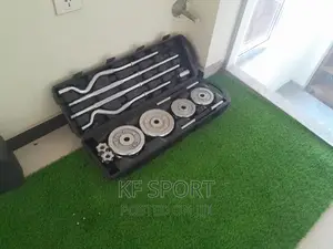 Photo - Adjustable Dumbbell and Barbell Set (55kg)