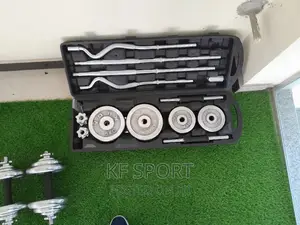 Adjustable Dumbbell and Barbell Set (55kg)