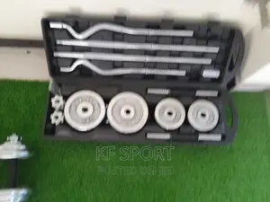 Adjustable Dumbbell and Barbell Set (55kg)