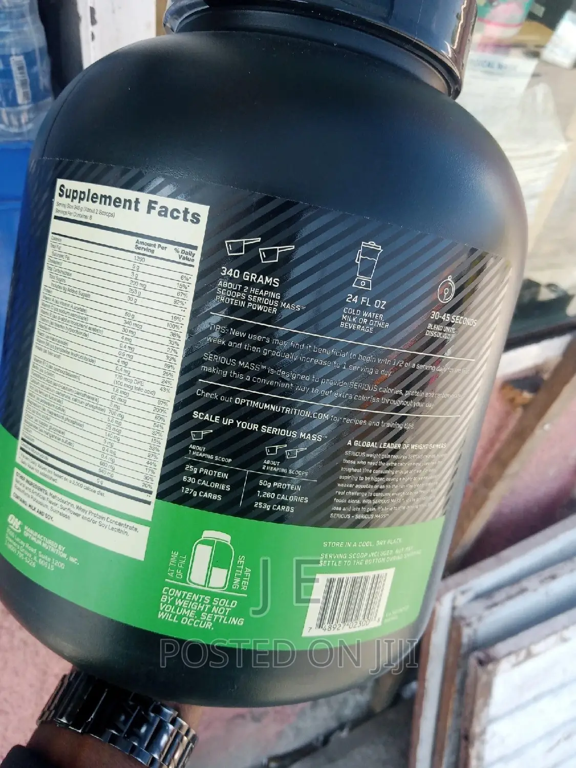 Optimum Nutrition Serious Mass 2.72kg