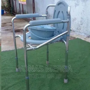 Photo - Adults, Medical Handicap Toilet Seat With Handles and Bucket