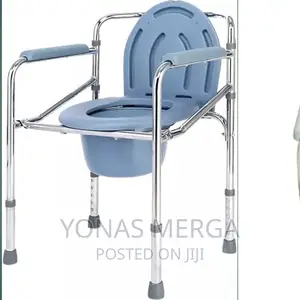 GFRGFH Fold Bedside Commode Chair Portable Secure Stainless