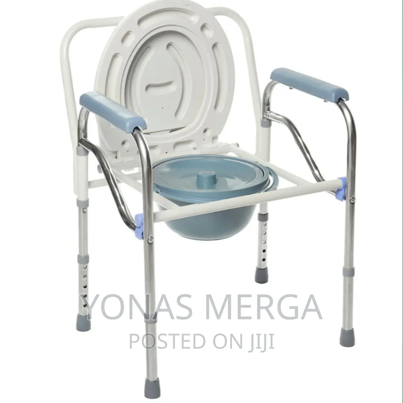 Toilet Chair With Seat Cushion, Usually Used as a Seat