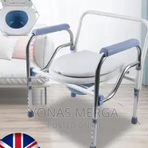 Photo - Easily Removable Angled Back Rest for Placement Over Commode