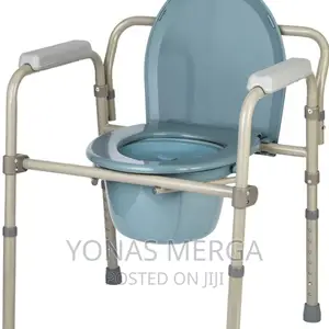 Photo - Toilet Chair Easy Tool-Free Adjustments Raise or Lower Chair