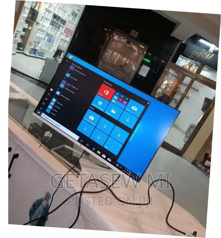 27 Inch Brand New With Manual Hp Monitor Frameless