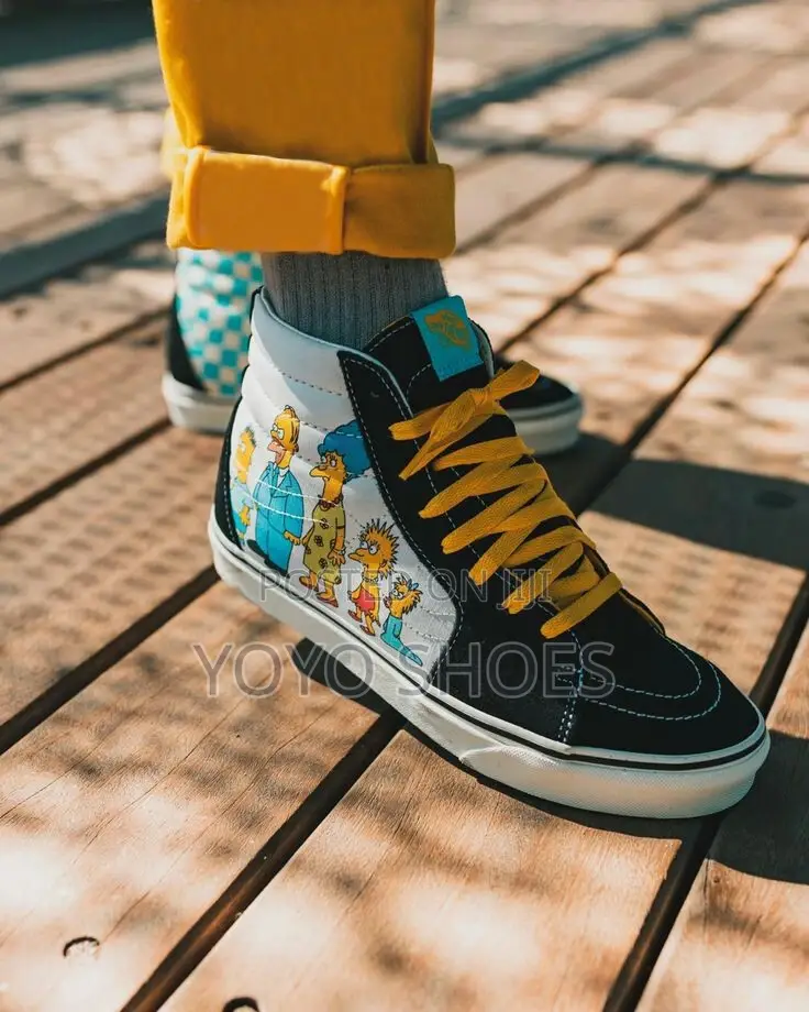 Vans X the Simpsons Fashion Shoes