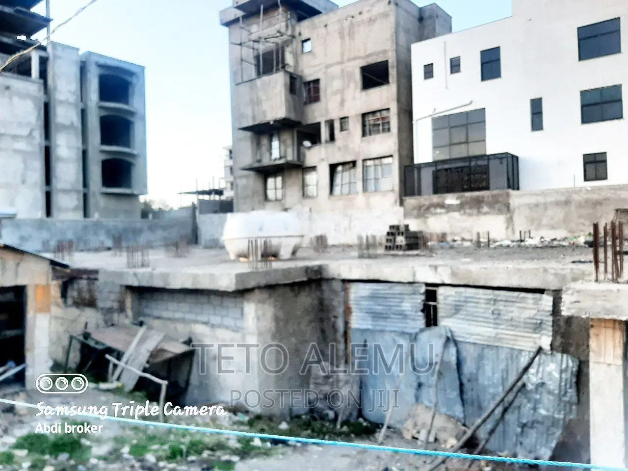 የሚሸጥ መሰርት የወጣ ቦታ አያት ለg+8 አፓርታመት
