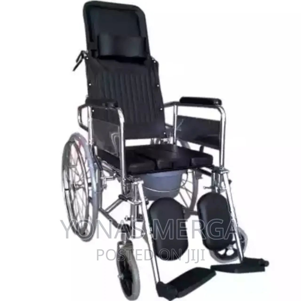 Toilet Wheelchair CAUSSO CAUSSO Folding Transport Wheelchair