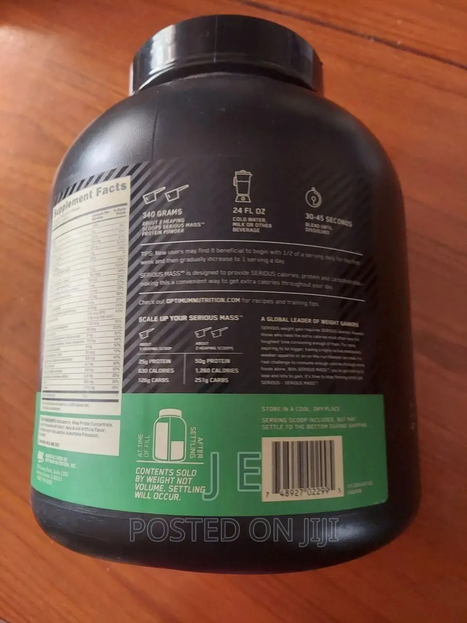 Optimum Nutrition Serious Mass 2.72kg