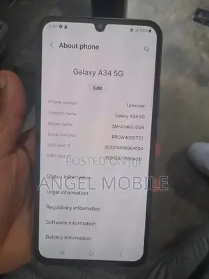 Samsung Galaxy A34 5G 256 GB Black