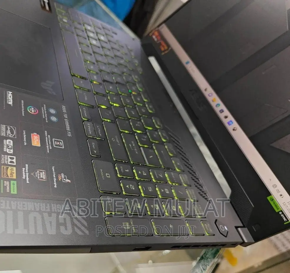New Laptop Asus TUF Gaming A15 16GB Intel Core I7 SSD 1T