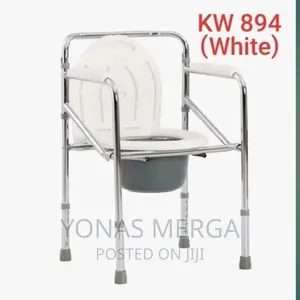 Photo - Arcatron 3in1 Commode Chair for Toilet Use With Castor Wheel
