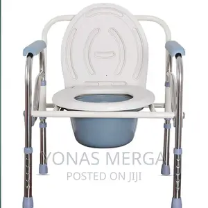 BMEDN Heavy Foldable,Height Adjustable Steel Disabled Commod