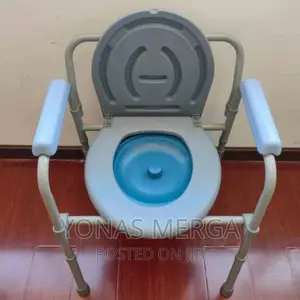 Photo - SYTH Popo Commode Chair,Medical Adult Bathroom Toilet Seat