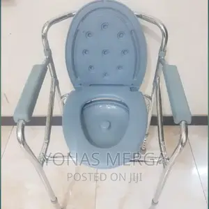 Toilet Pot Capacity Chair With Toilet Style Seat and Cover