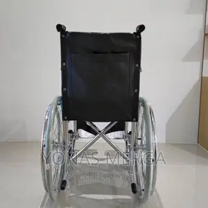 Normal Wheelchair Chrome Finish (Portable User-Friendly))