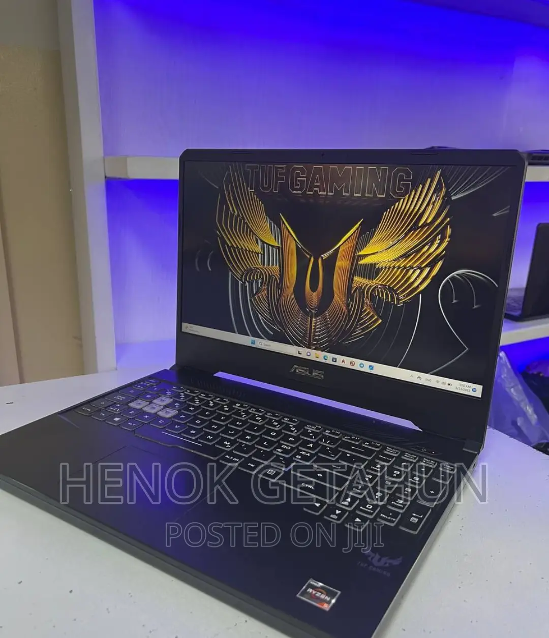 New Laptop Asus TUF Gaming FX504 8GB AMD Ryzen 5 SSD 512GB