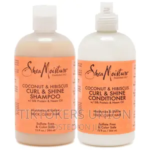 Photo - Shea Moisture Curl and Shine Shampoo and Conditioner