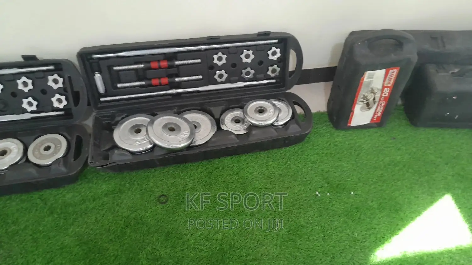 York Adjustable 50 Kg Dumbbell and Barbell