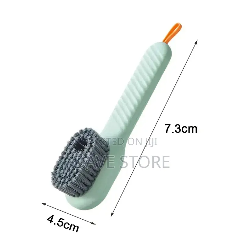 Multi-Functional Shoe Cleaning Brush With Soap Dispenser
