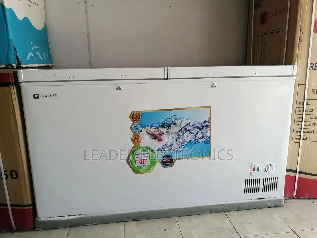 Everest Chest Freezer 560 Litre