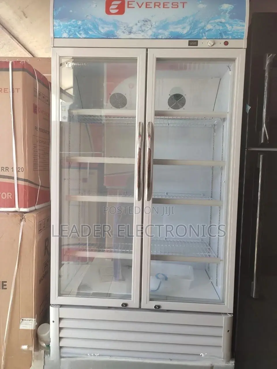 Everest Glass Fridge