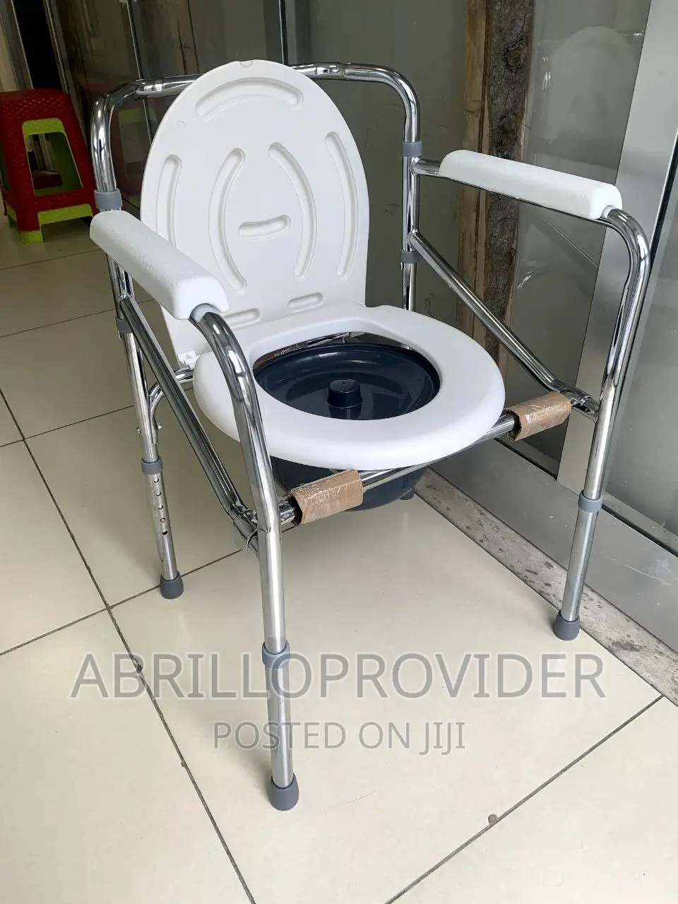 Medical Toilet Chair_ፎልዲንግ Chair_commode Chair_elderly Chair