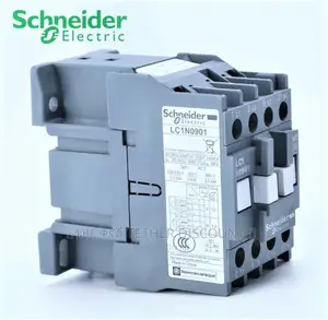 Schneider Contactor 1pcs አዲስ የኤሌክትሮማግኔቲክ ማብሪያና ማጥፊያ Lc1n0910