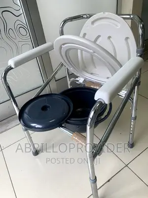 የሚታጥብ እና የሚታጠፍ Toilet Chair|Commode Chair|ፎልዲንግ Chair/Potty