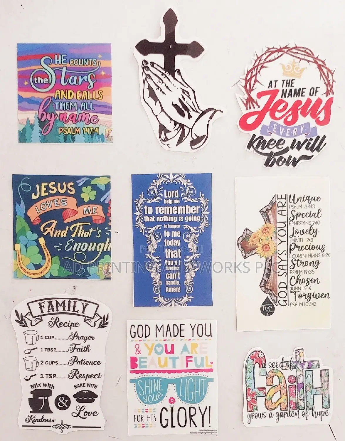 High Quality Sticker Print for Laptop Mobile Phone and Other